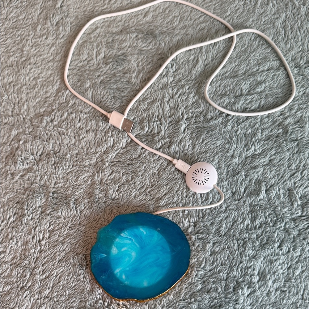 Phunkee Tree Blue Agate USB phone charger